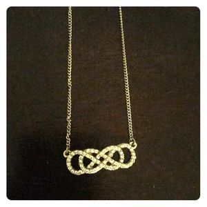 Sparkle Infinity Necklace
